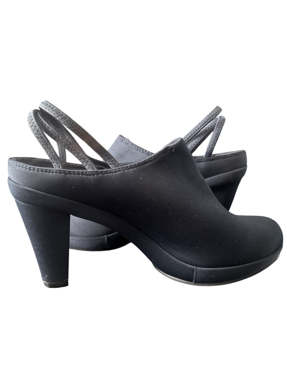 NEW YORK TRANSIT Sweet Fit Navy Slingback Clogs - Picture 6 of 9